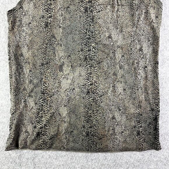 Aritzia Wilfred Tank Top Womens Small Snake Print Pocket Sleeveless Tee Shirt - Picture 4 of 12